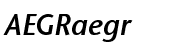 ITC Stone&reg; Sans by ITC Com Semibold Italic